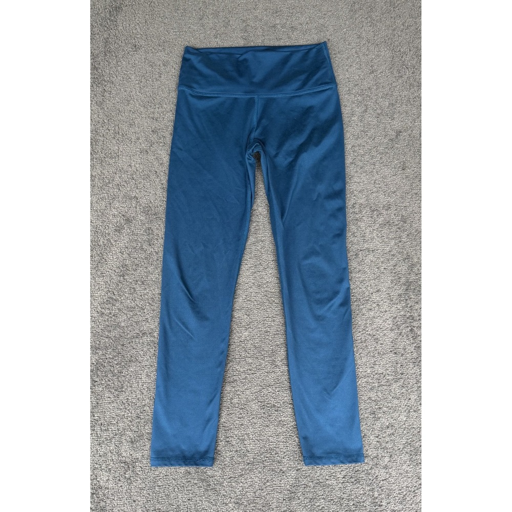 Fabletics Womens XS Teal Blue High Waisted Performance Leggings CS1719629-4700